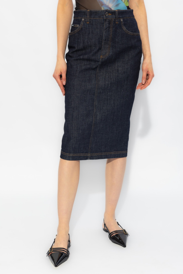 dolce gabbana stripe detail ascot item